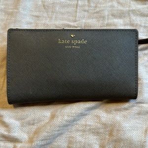 Kate spade faux leather wallet